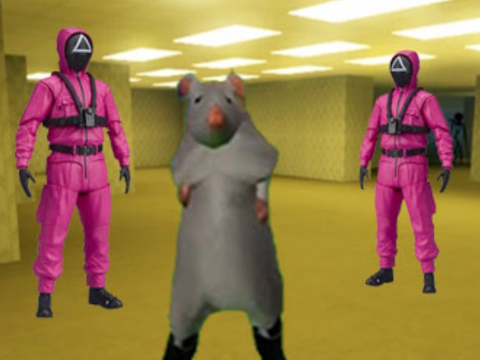 Hra Ratomilton v Squid Game Backrooms 