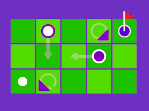 Hra Golfová puzzle 