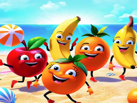 Hra Klikař Fruit Party 