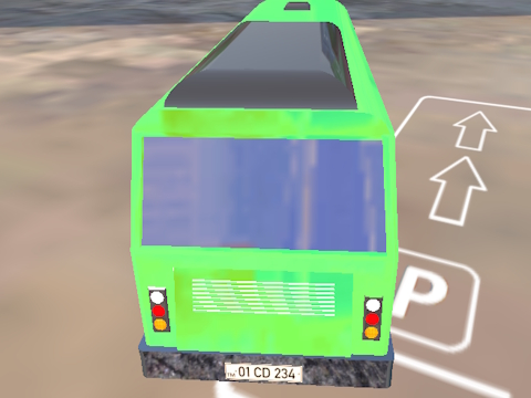 Hra Trénink parkovacího autobusu 