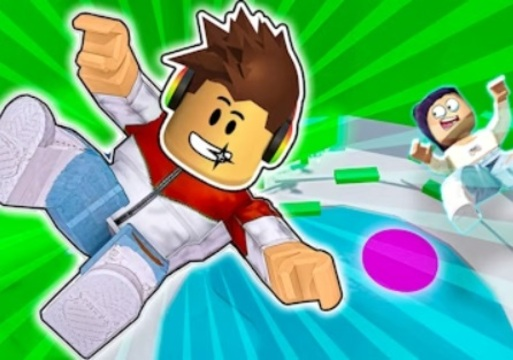 Hra Roblox obby jen nahoru 