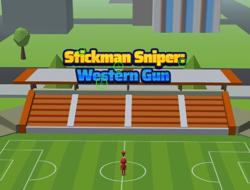 Hra Stickman Sniper Western Gun