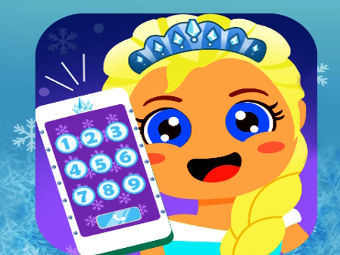Hra Telefon princezny dítěte 