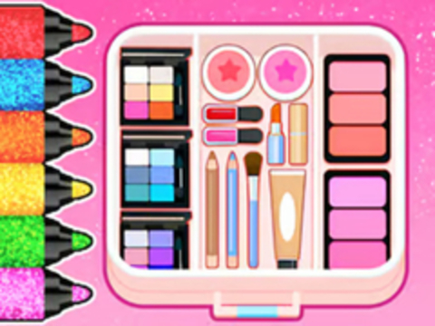 Hra Omalovánky: make -up upray 