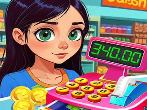 Hra Supermarket nakupování pro děti 