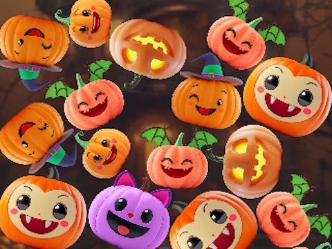 Hra Sloučit dýně: Halloween! 