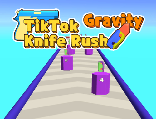 Hra TIKTOK GRAVITY KNISE RUSH 