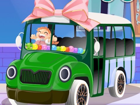 Hra Výzdoba: školní autobus 