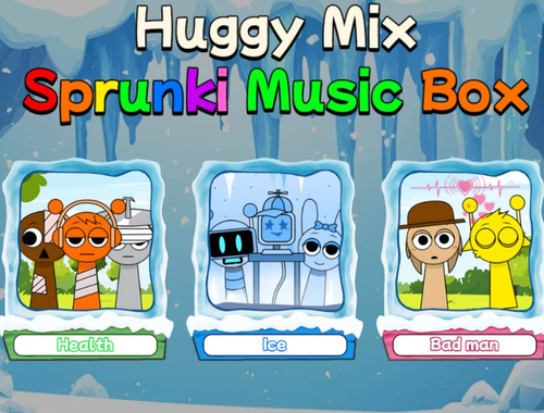 Hra Huggy Mix Sprunki Music Box