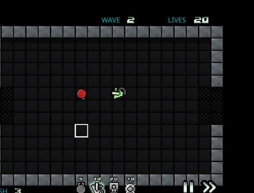 Hra Hra bez názvu Tower Defense 