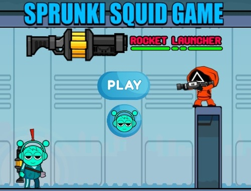 Hra Sprunki Squid Game Raket Launcher 