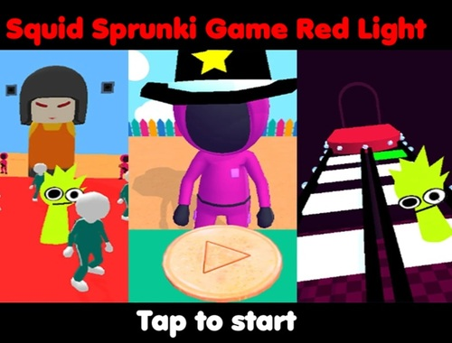 Hra Squid Sprunki Game Red Light