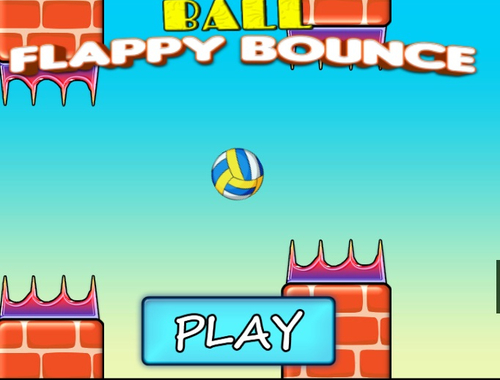 Hra Ball Flappy Bounce