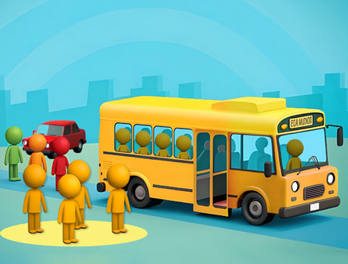 Hra Šílené autobusové nádraží 