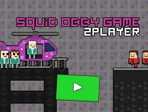 Hra Squid OBBY Game 2player