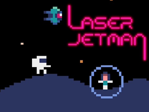 Hra Laser Jetman