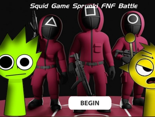 Hra Squid Game Sprunki fnf Battle