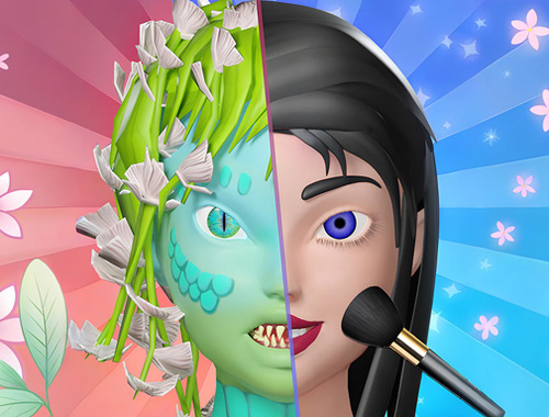 Hra Monster make -up 3d 