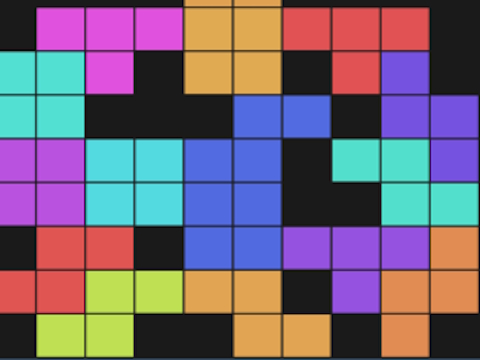 Hra Tetris lite