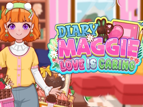Hra Diary Maggie: Láska se stará 