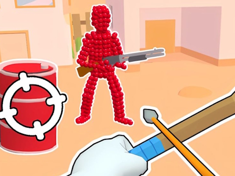 Hra Stickman Archer: Střelba šípů na Reds 