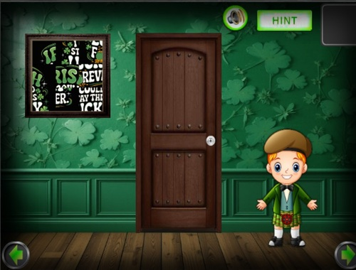 Hra Angel St Patrick's Day Escape 4 