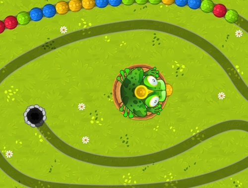 Hra Frogtastické mramorové dobrodružství 
