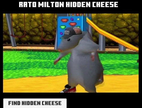 Hra Rato Milton Skrytý sýr 