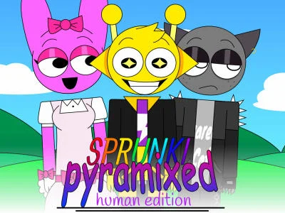 Hra Sprunki Pyramixed: Lidské vydání 