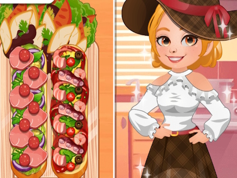 Hra Roxie's Kitchen French Bread Pizza 