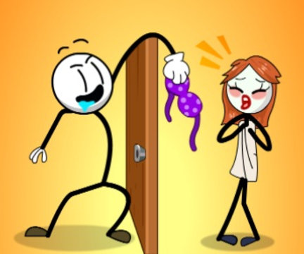 Hra Troll zloděj Stickman 