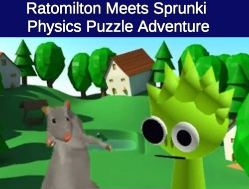 Hra Rato Milton se setkává s puzzle s Pruzkií Springem 