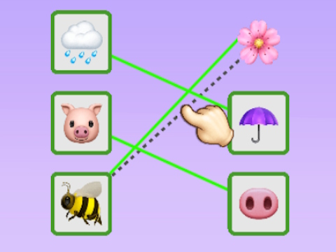Hra Emoji Puzzle Connect 