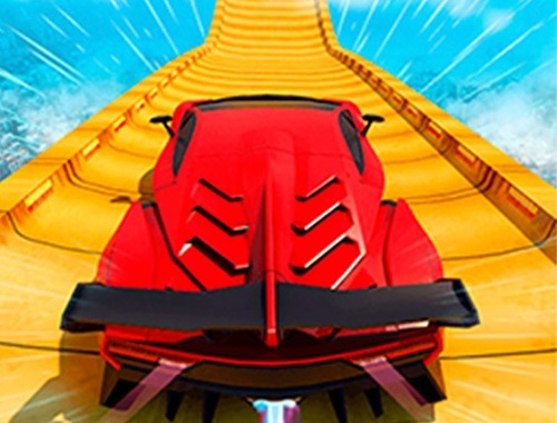 Hra Mega Rampové auto 