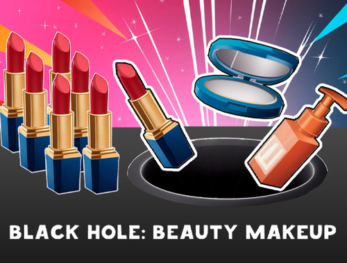 Hra Černá díra: krása make -up 