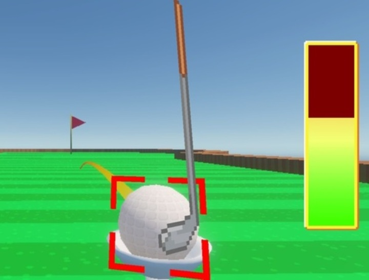 Hra Super Mega Power Golf 3D 