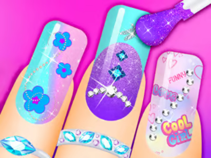 Hra Omalovánky: Nail Art 