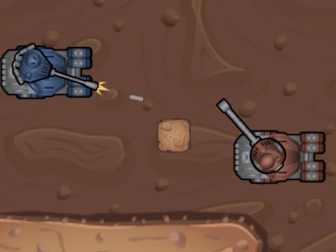 Hra Válečné tanky 2player 