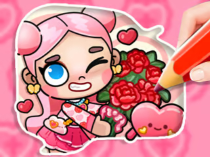 Hra Omalovánky: Avatar Valentine 