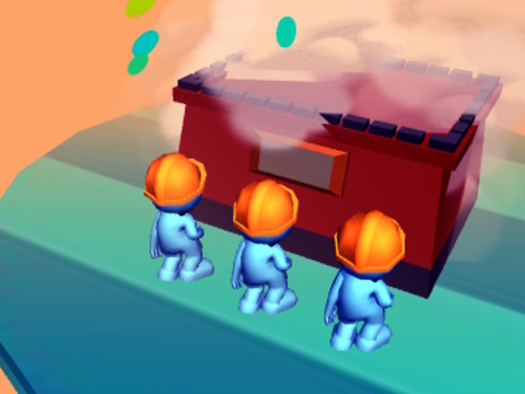 Hra Brick Rush 3d 