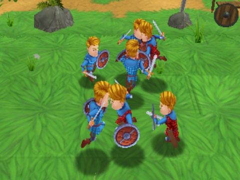 Hra Kingdom Battle čtrnáct dní 3d 