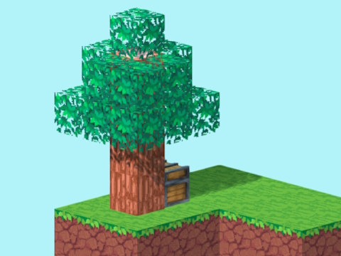 Hra SkyBlock 3D: Přežití 