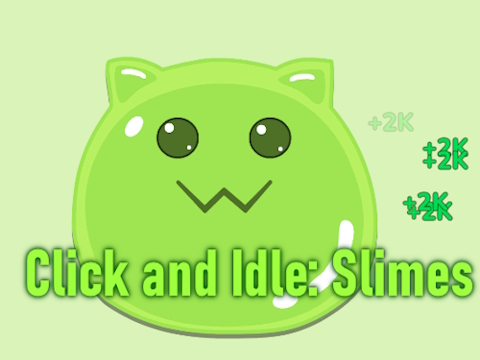 Hra Klikněte a nečinnost: slimes 