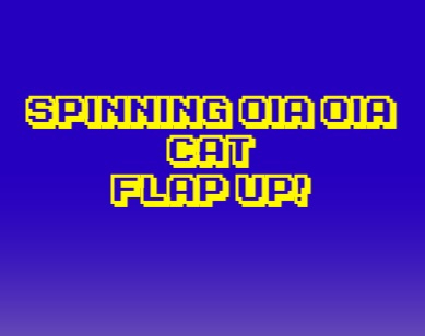 Hra Spinning Oia oia Cat Flip Up 