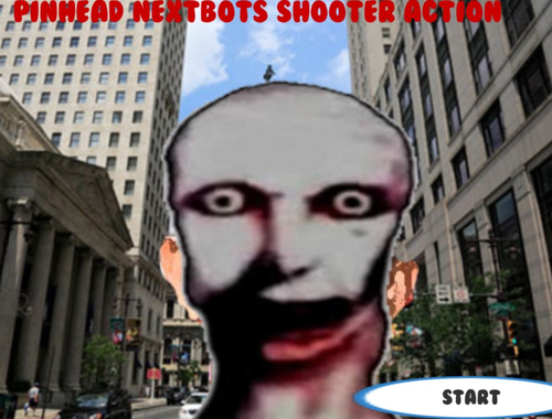 Hra Pinhead NextBots Shooter Action 