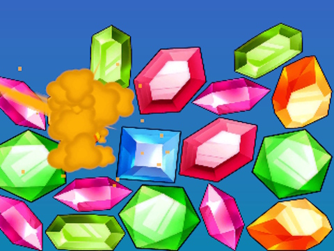 Hra Sloučit diamanty: Treasure! 