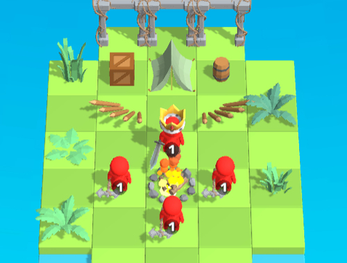 Hra Battle Castle Wars Cell Battle 