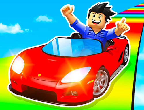 Hra Epic Car Stunt Race OBBY 