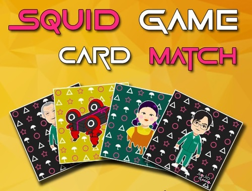 Hra Shotová karta Squid Game 