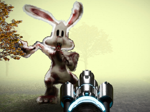 Hra Zombie Velikonoční zajíčci 